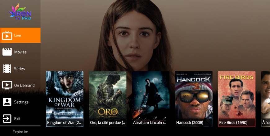 Caractéristiques Clés d'Iron IPTV