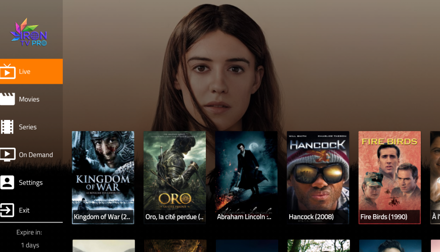 Caractéristiques Clés d'Iron IPTV